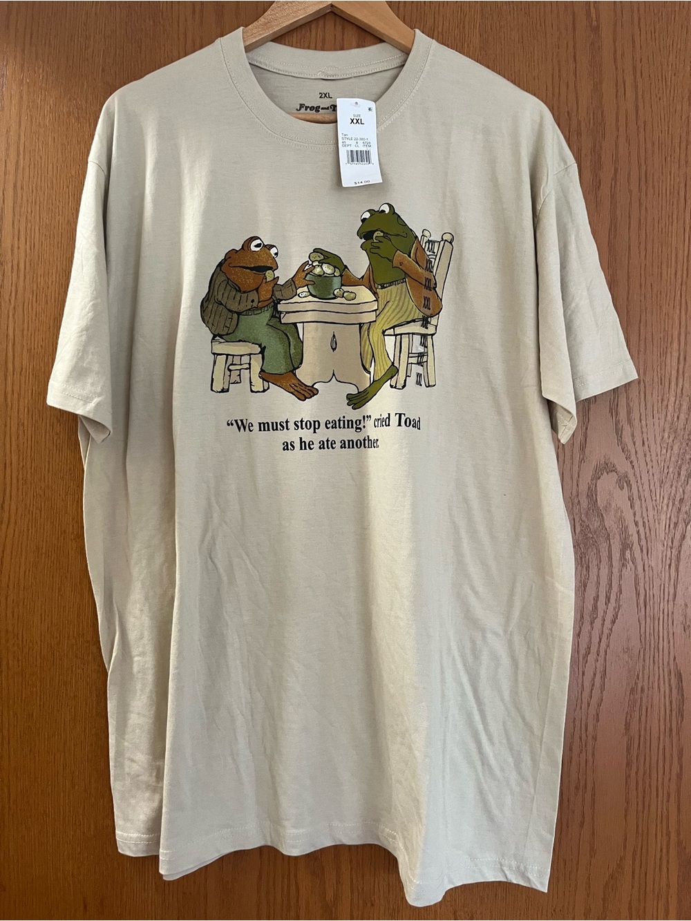 Frog and Toad Graphic Tee Adult Unisex 2XL